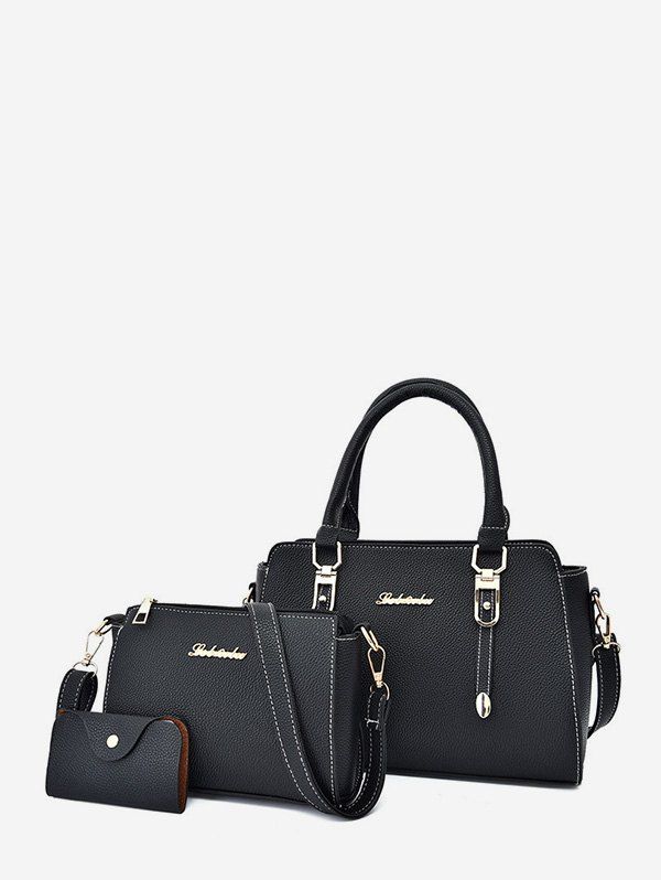 

3PCS Handbag Set, Black