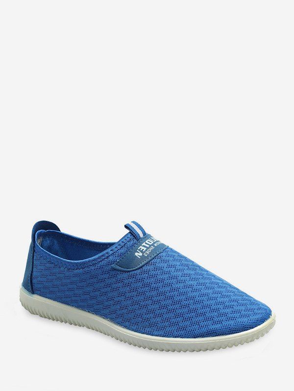 

Breathable Woven Mesh Running Shoes, Dodger blue