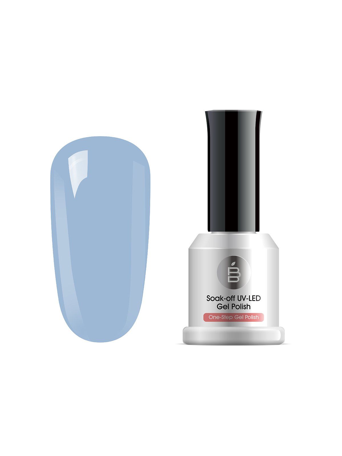 

Soak-off UV-LED Gel Polish, Powder blue