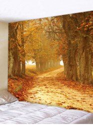 Sunset Forest Path 3D Print Wall Tapestry -  