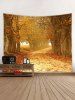 Sunset Forest Path 3D Print Wall Tapestry -  