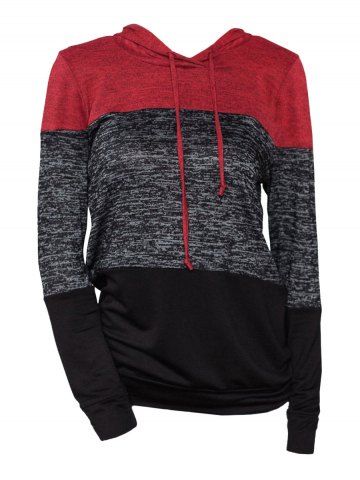 [26% OFF] Long Sleeve Pockets Inclined Zipper Pullover Hoodie | Rosegal