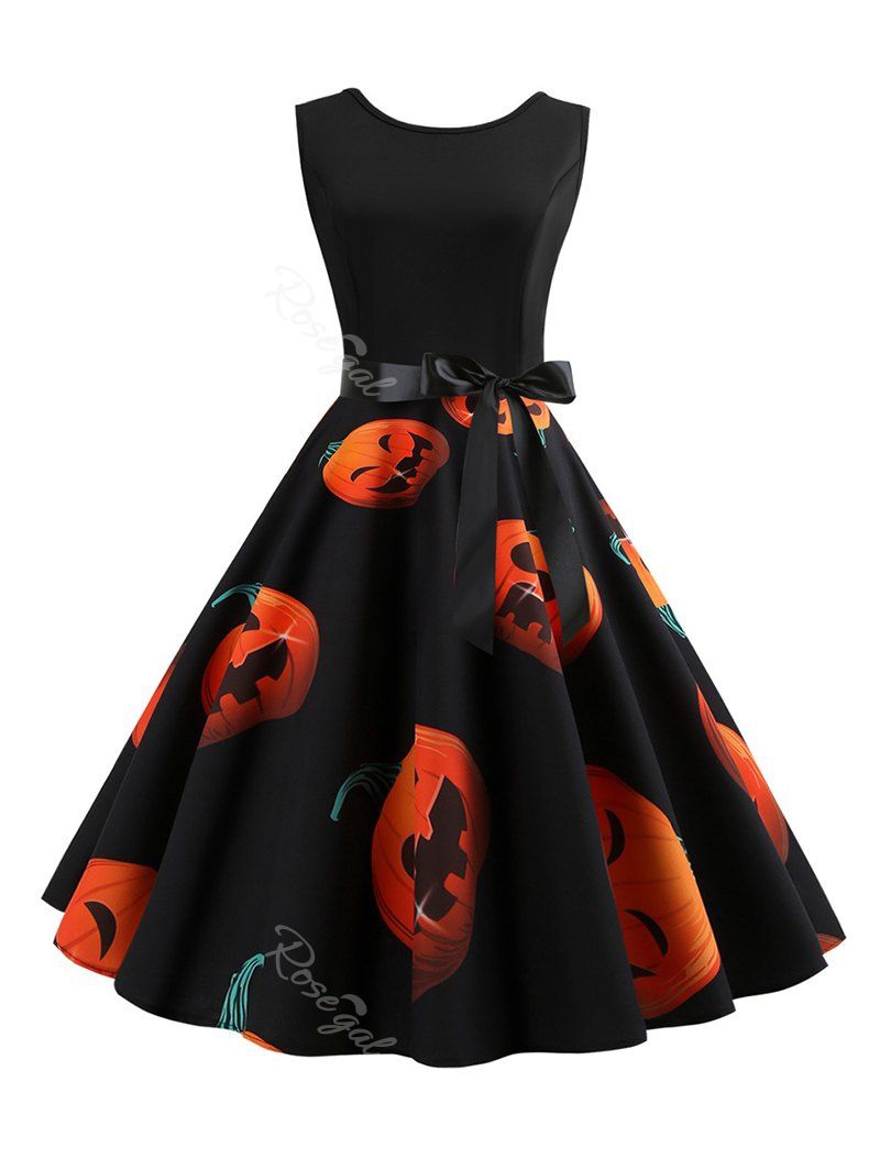 plus size halloween swing dress