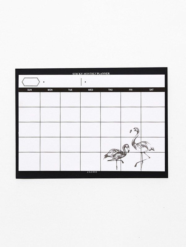 

Week Plan Can Tear Note Pad, White