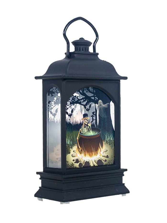 

Halloween Pattern Vintage Led Decoration Light, Multi-e