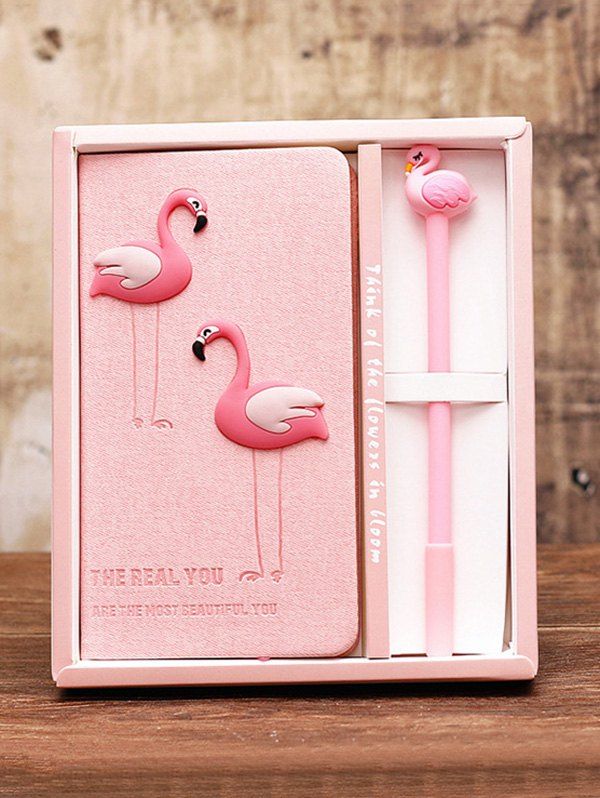 

Gift Packing Notebook Pen Set, Pink