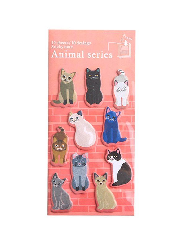 

Zoo Student Stationery N Times Post Message Stickers, Multi-b