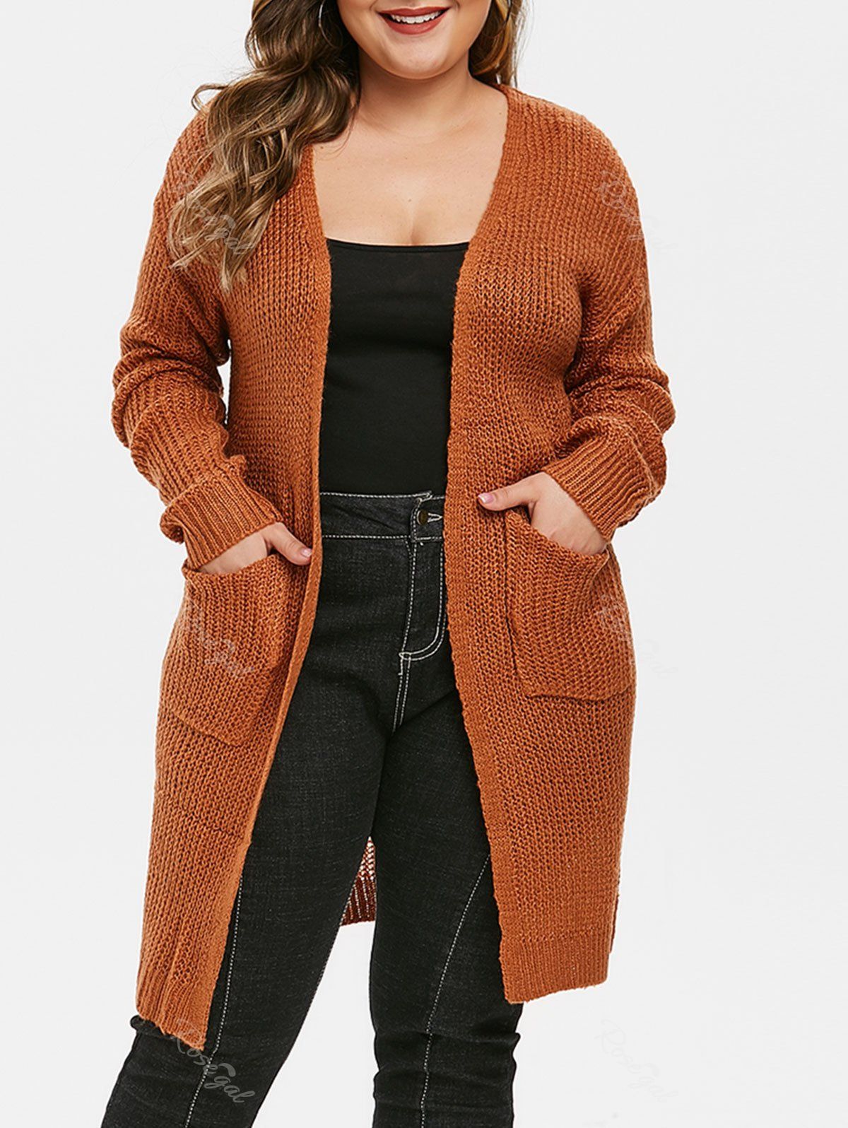 plus size cardigan outfits