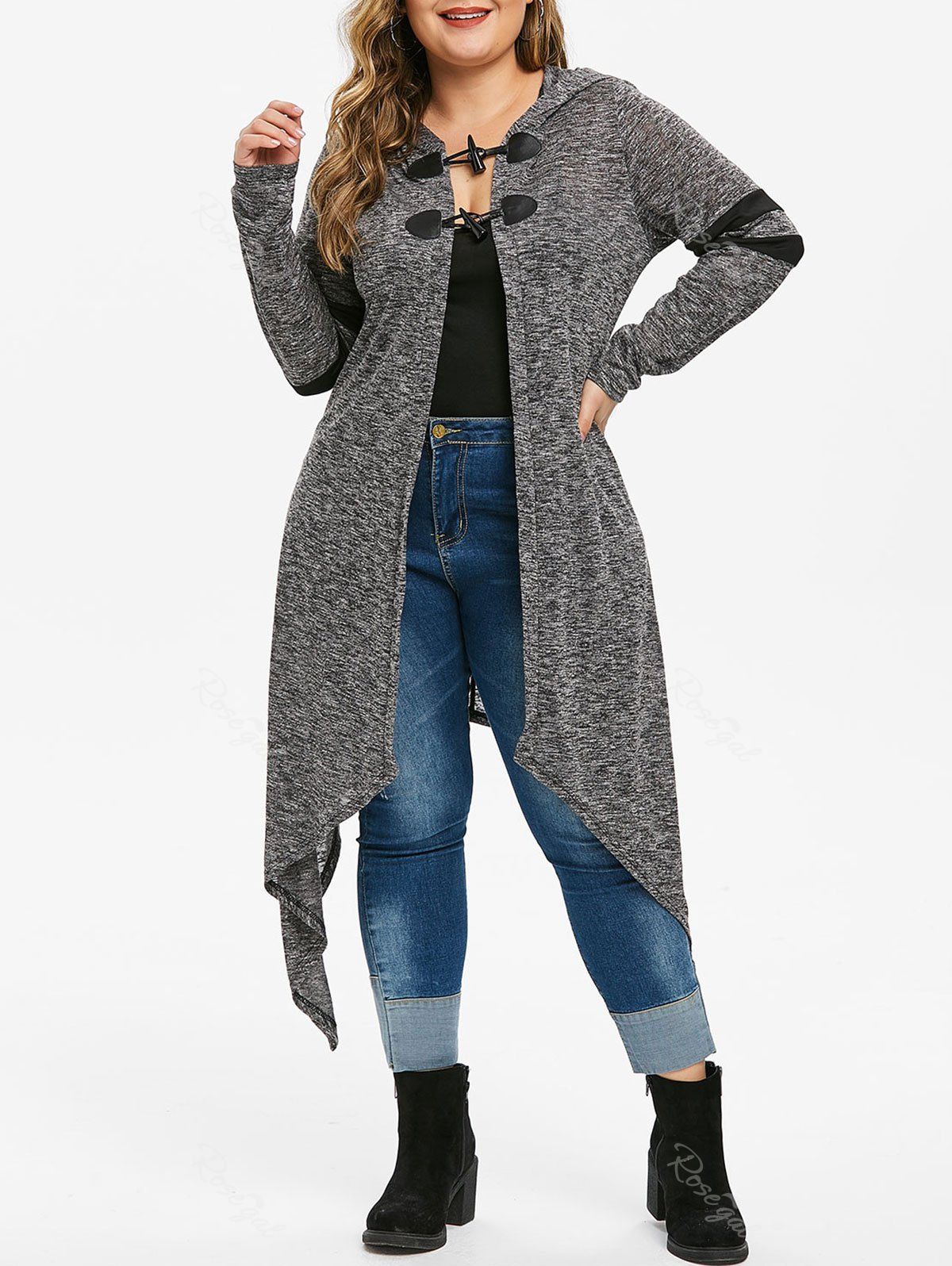 plus duster cardigan
