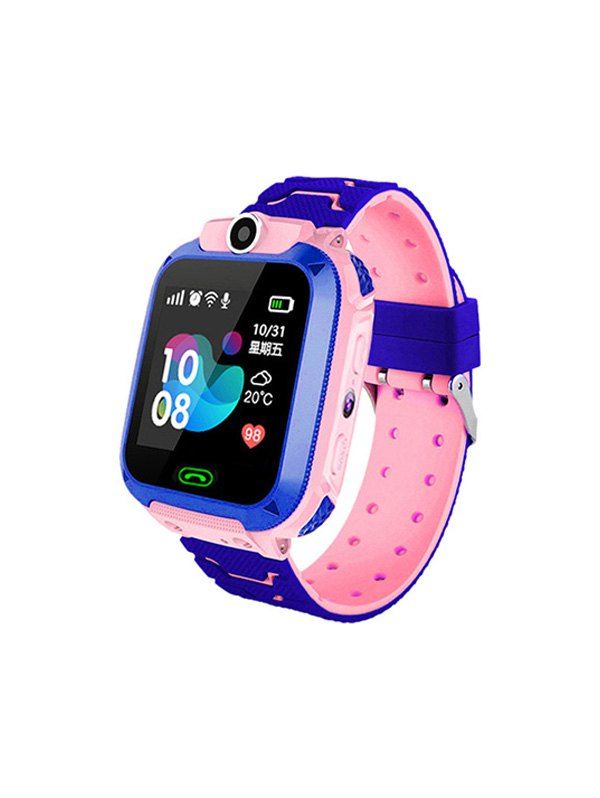 

Q12b Phone Watch Smart Watch Camera GPS Positioning for Kids, Hot pink