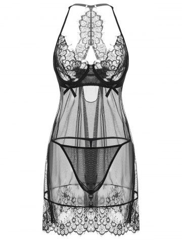 plus size babydoll with underwire