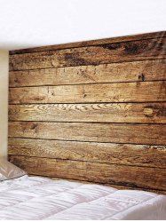 Vintage Wood Printed Pattern Tapestry -  