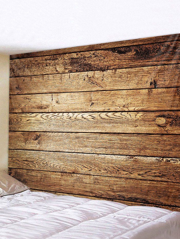 

Vintage Wood Printed Pattern Tapestry, Multi