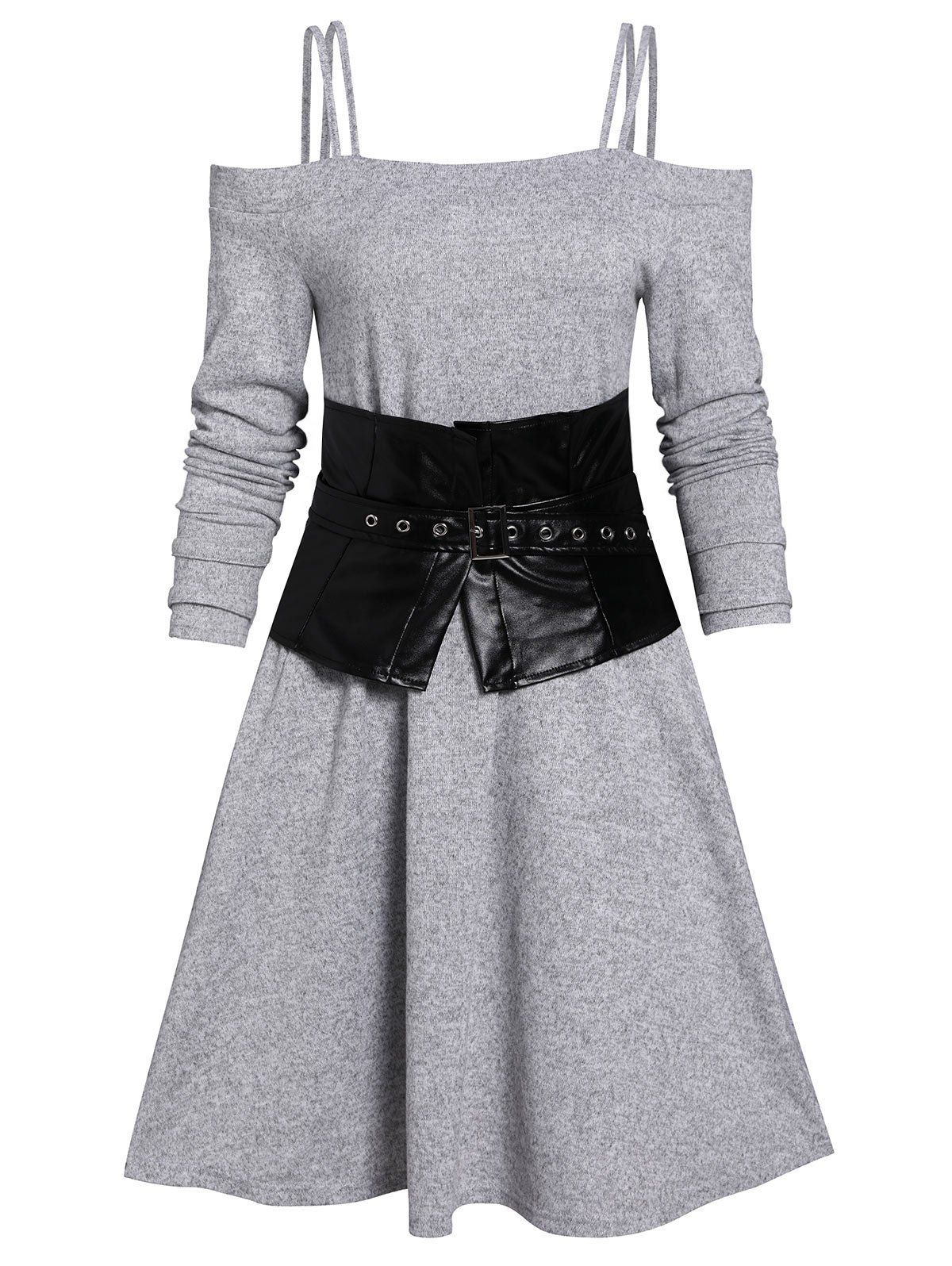 corset belt with dress