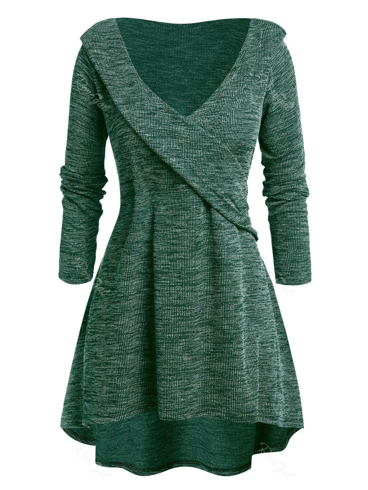 high low sweater