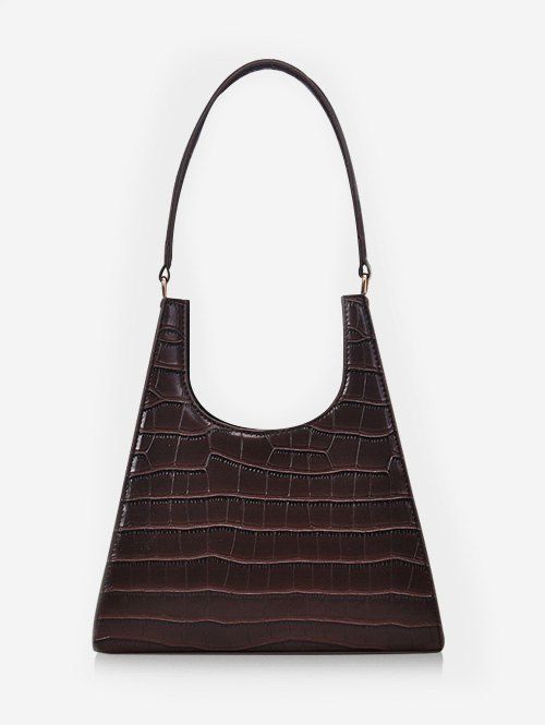 

Animal Embossed OL Sling Bag, Coffee