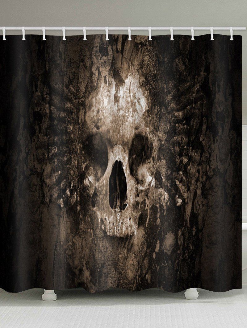 

Halloween Skull Pattern Shower Curtain, Multi