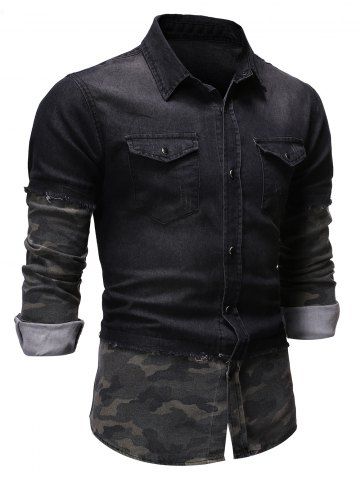 stylish shirt black