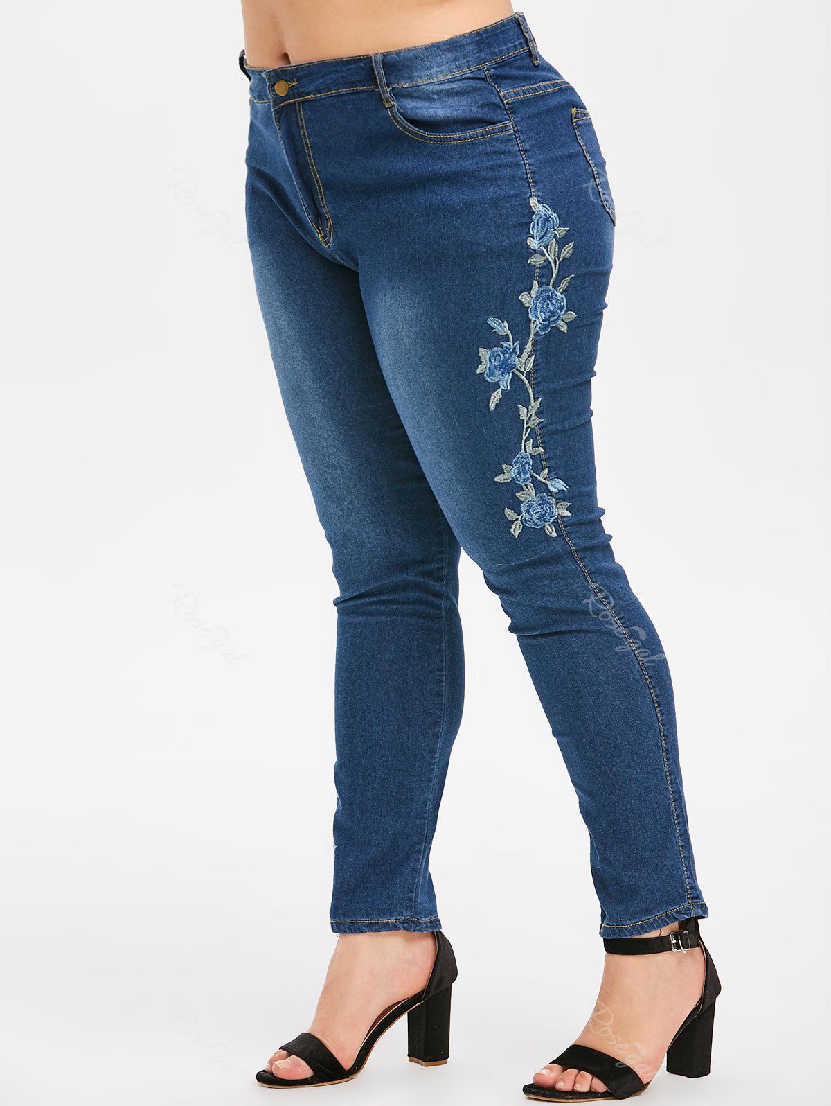 rosegal plus size jeans