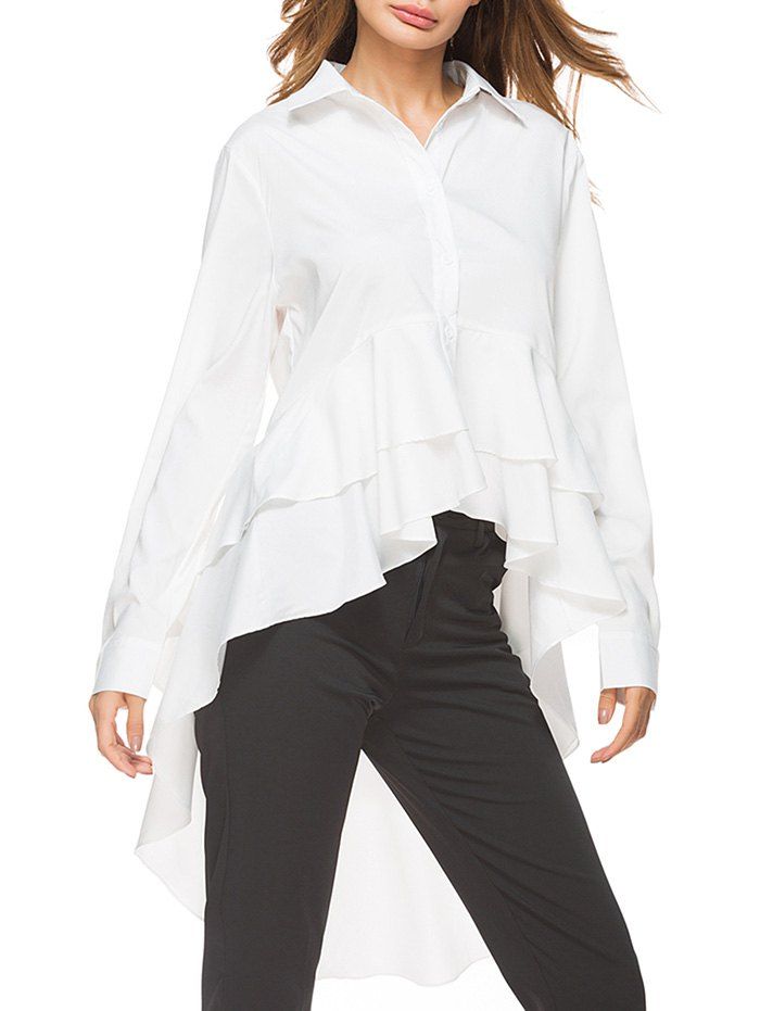 peplum dress shirt