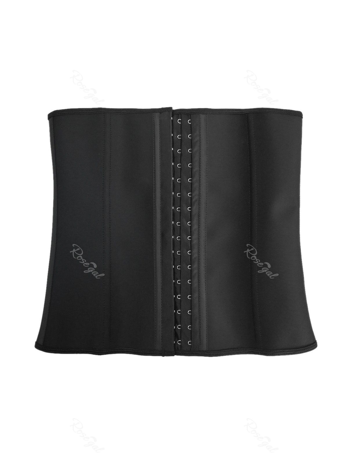 

Plus Size Boned Shapewear Corset, Black