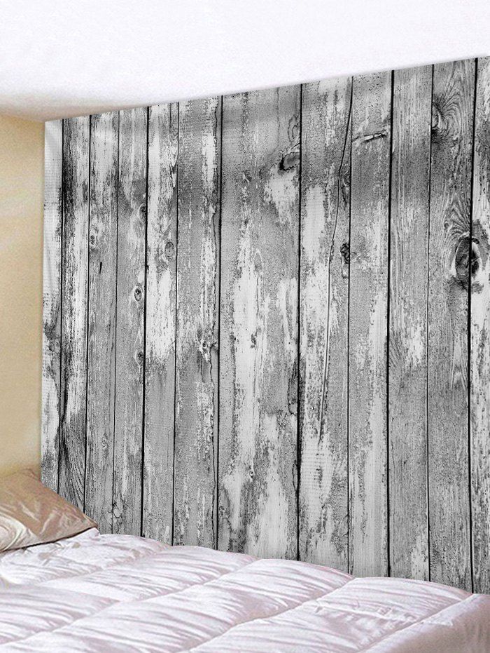 

Wood Board Print Tapestry Wall Hanging Art Decoration, Multi