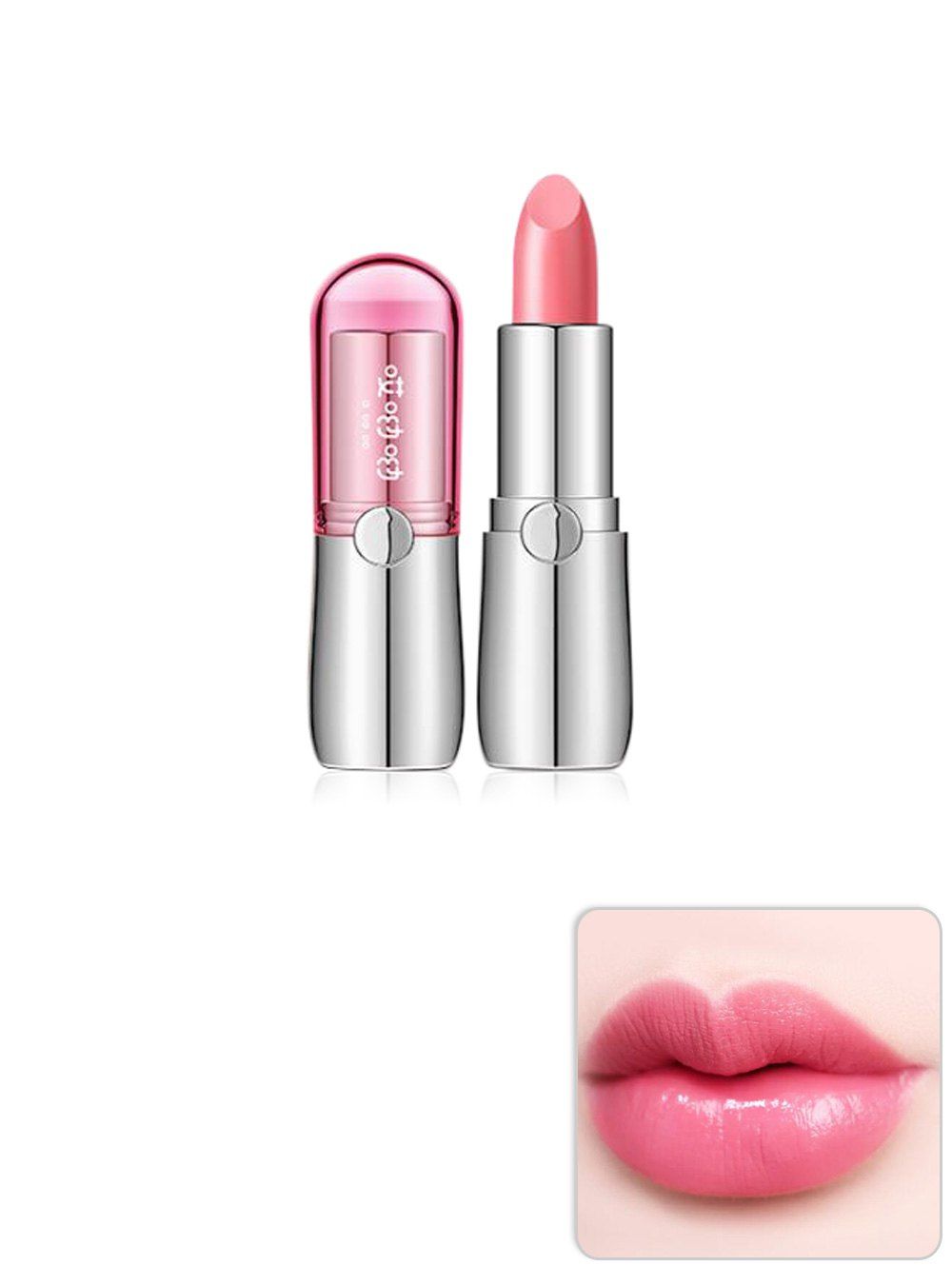 

Moisturising Color Changing Lipstick, Light coral