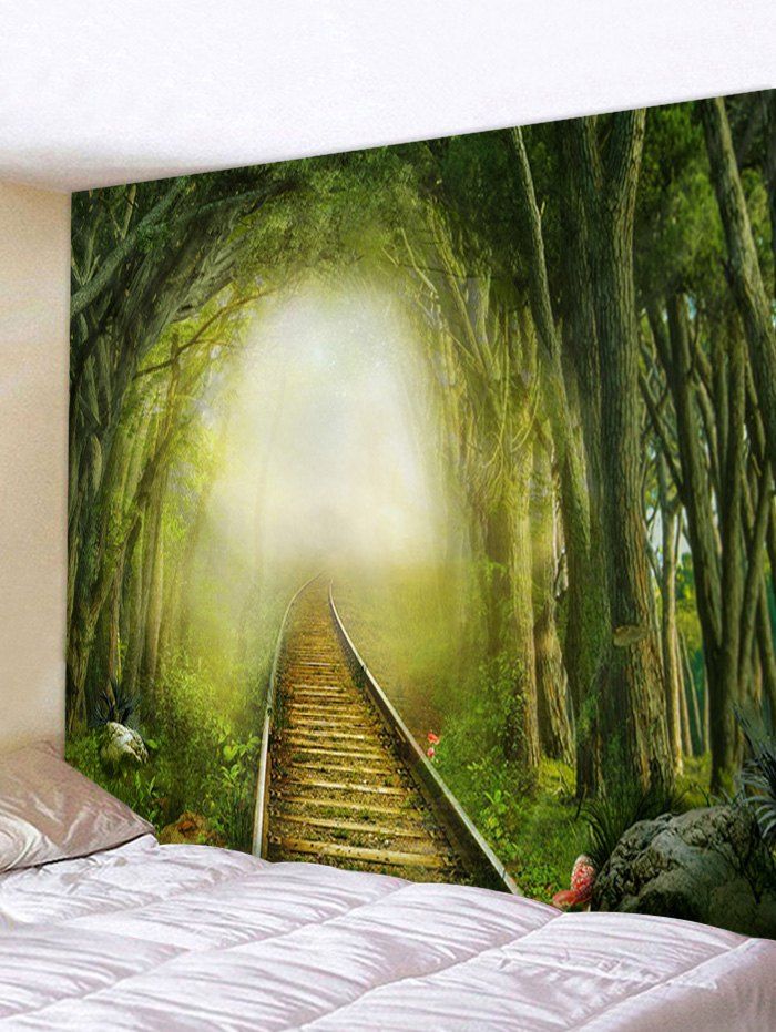 Forest Track Printed Pattern Tapestry
