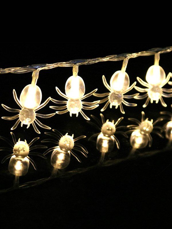 

3 Meters Halloween Party Spider Decorative LED String Lights, Warm white