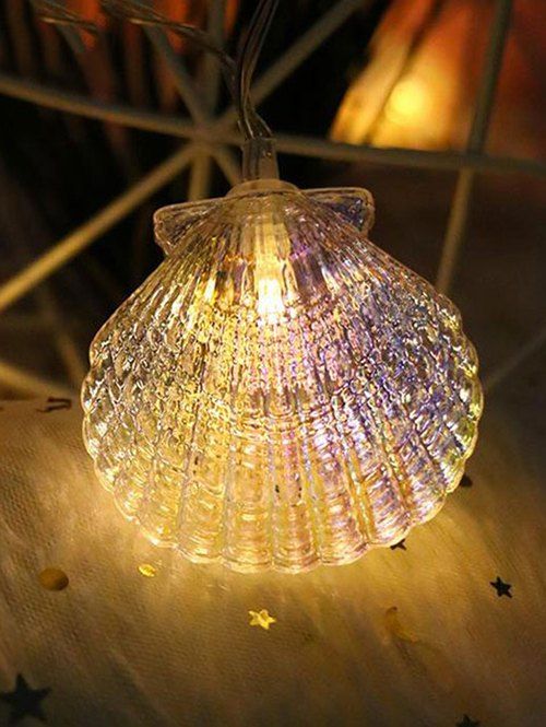 

4 Meters Shell Shape Decorative LED String Lights, Warm white