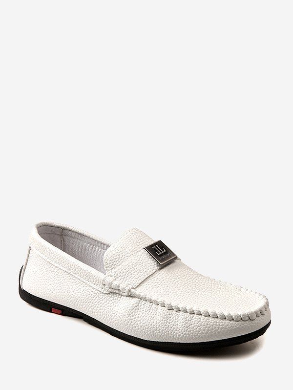 

Slip On Bean Casual Shoes, White