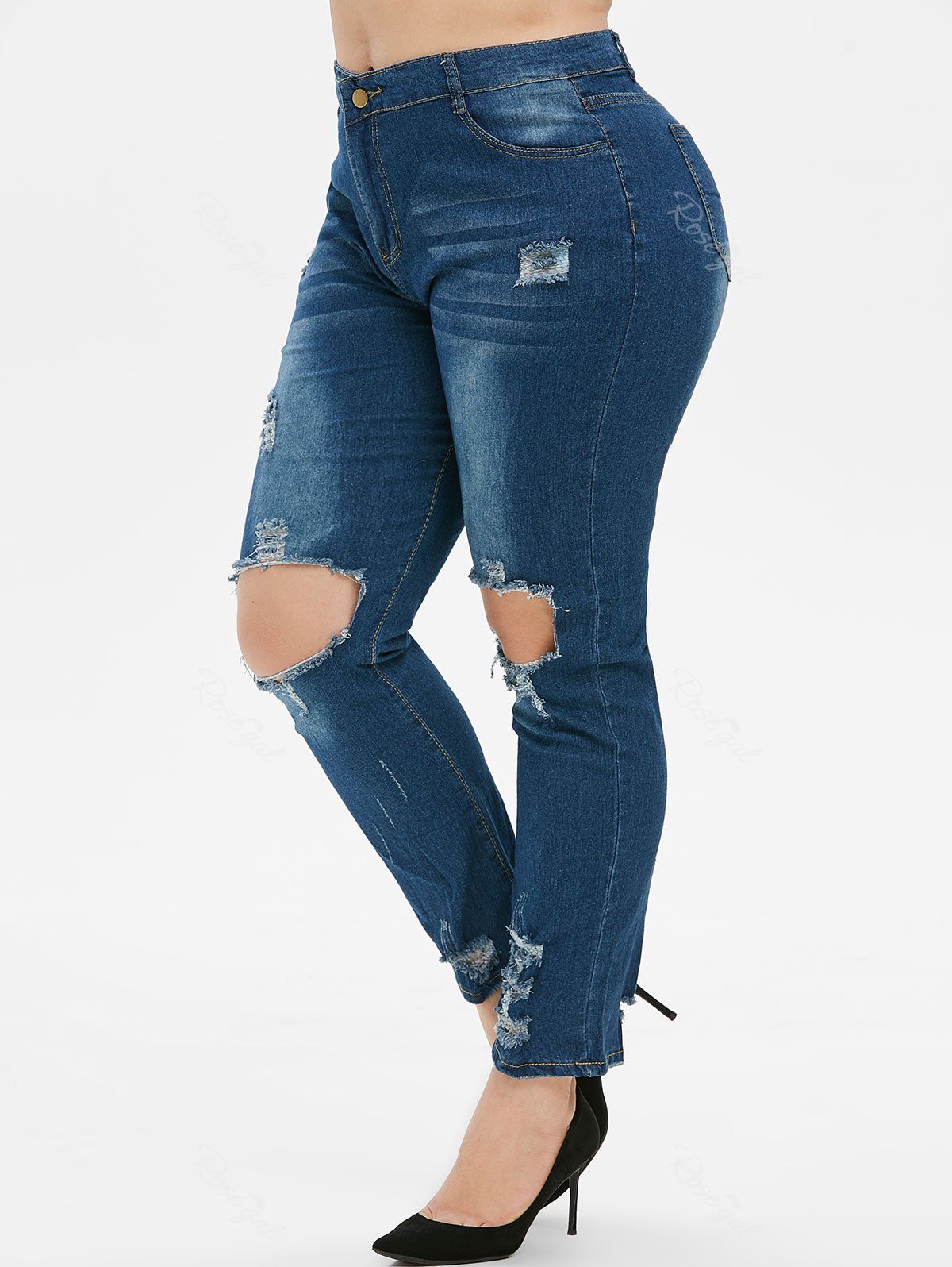 rosegal plus size jeans