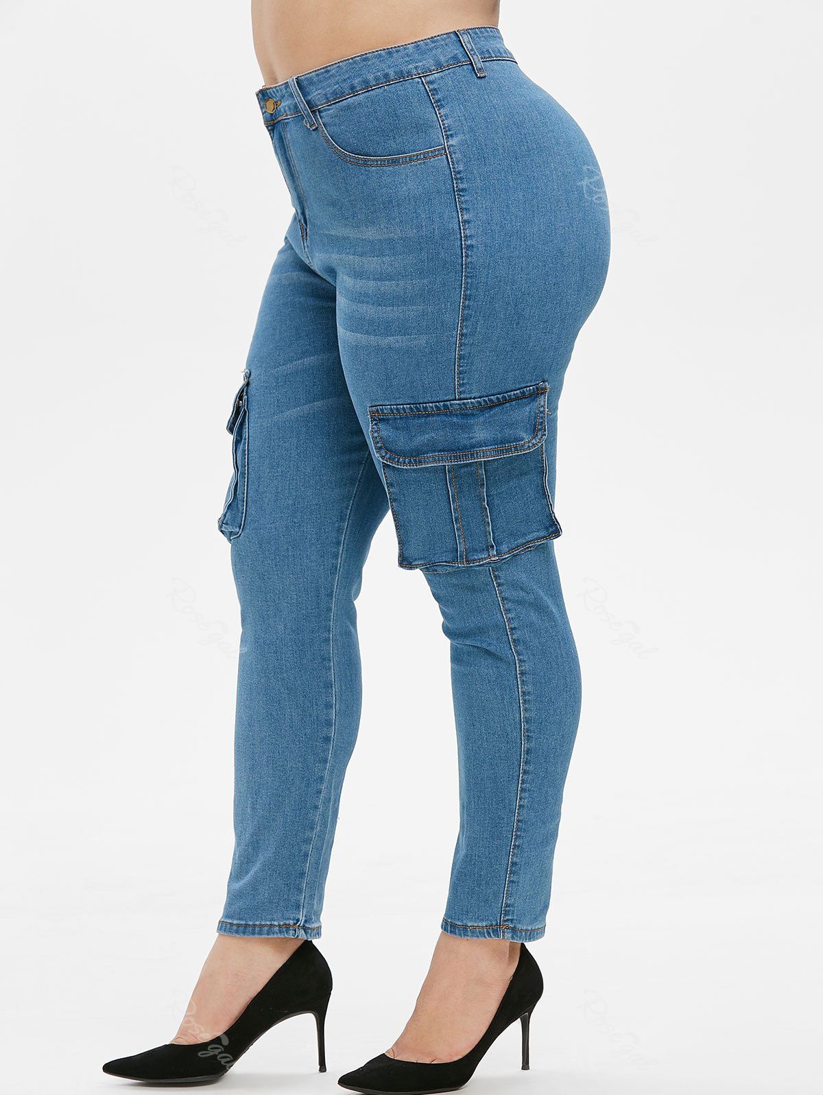 rosegal plus size jeans