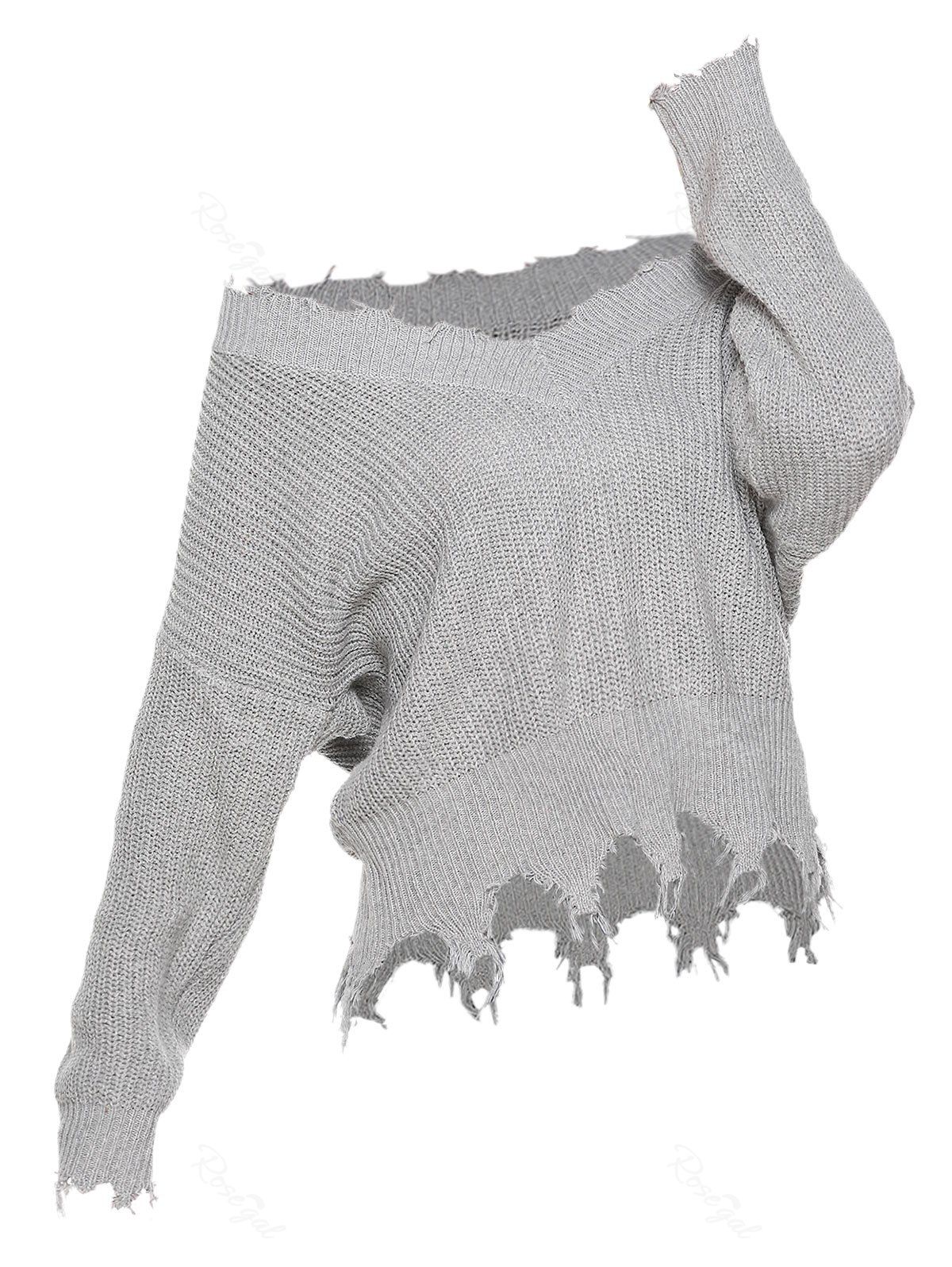 plus size white off the shoulder sweater
