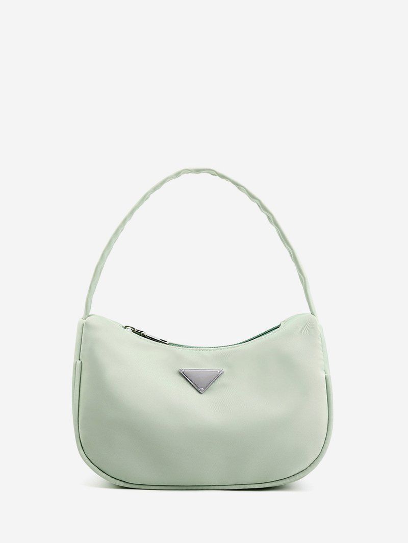 

Solid Simple Old School Single Shoulder Bag, Algae green