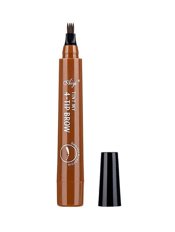 

Four-head Branch Professional Lasting Eyebrow Pen, Light brown