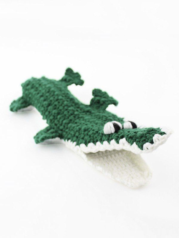 

Christmas Animal Home Crochet Floor Socks, Medium sea green