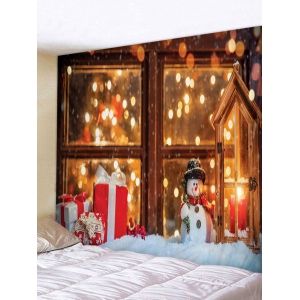 

Digital Print Christmas Gift Window Decorative Tapestry, Multi