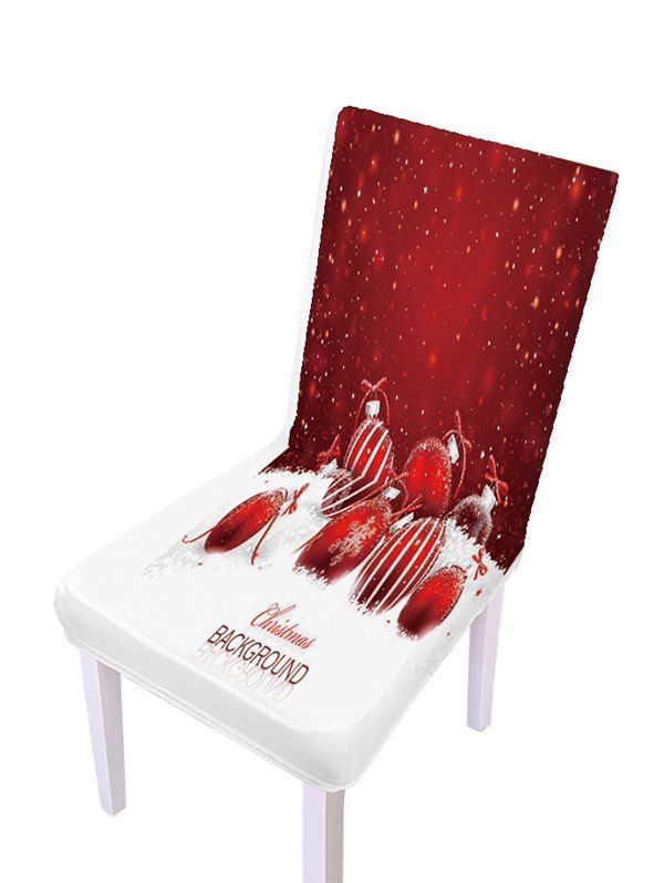 

Christmas Pattern Elastic Chair Covers, Multi-b
