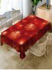 Christmas Fabric Waterproof Table Cloth -  