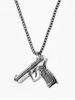 Hip-hop Pendant Gun Shape Necklace -  