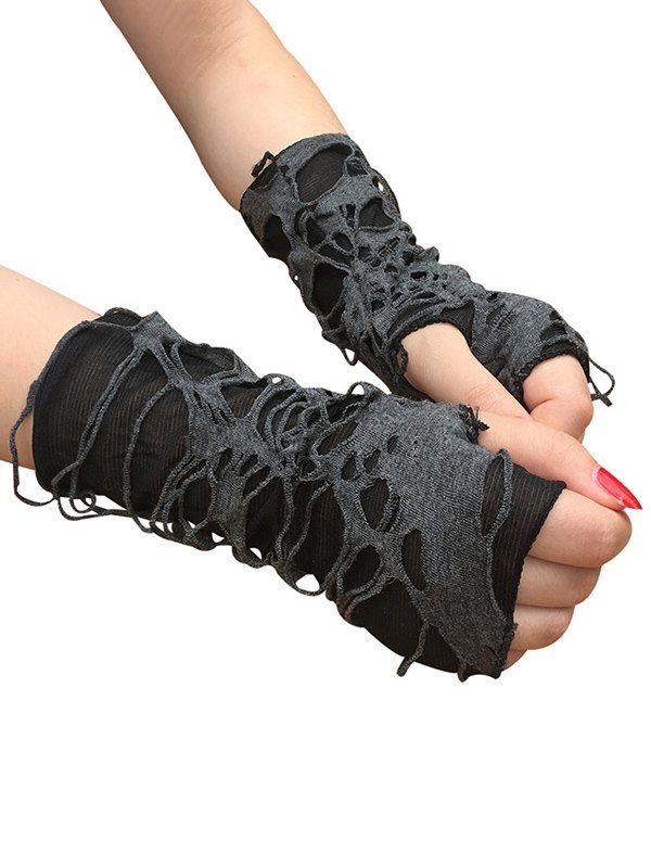 

Halloween Decoration Destroy Gloves, Black