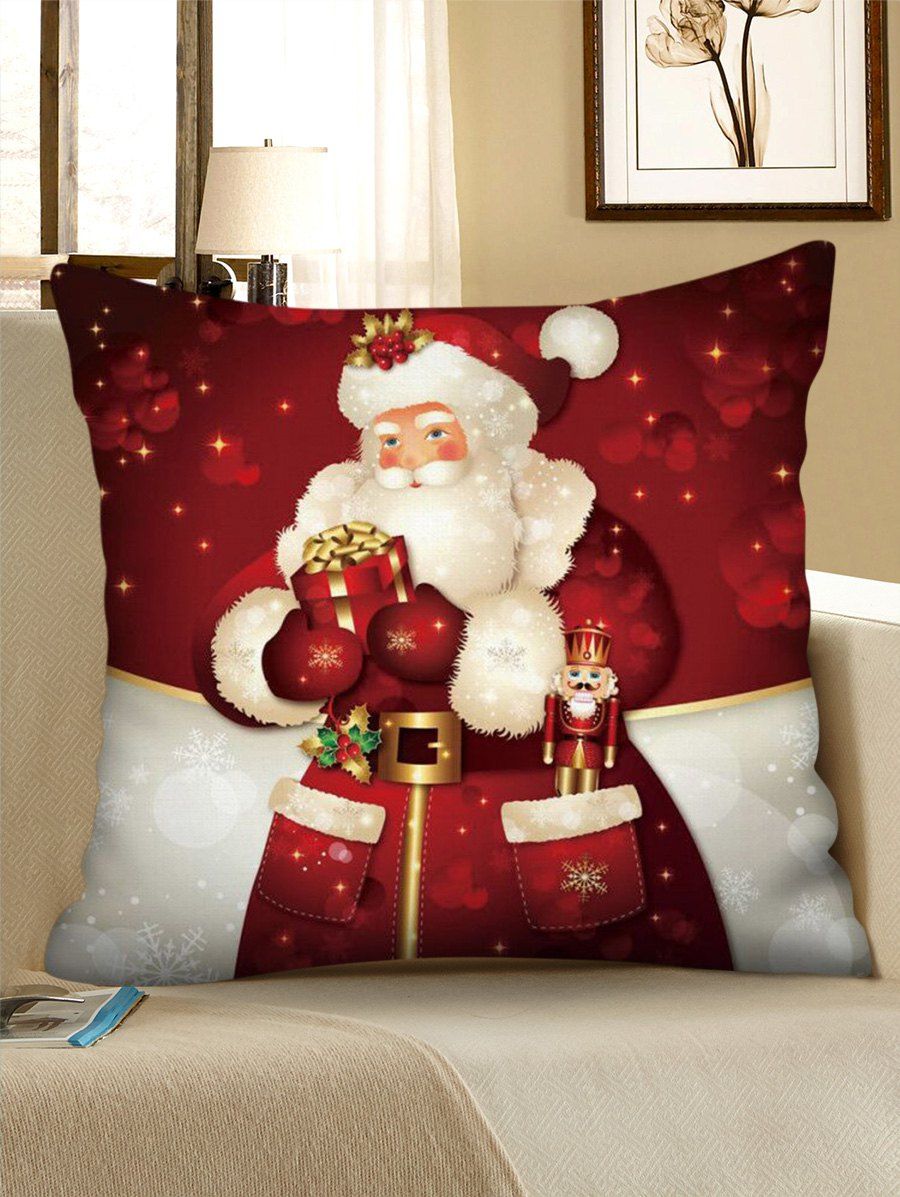 

Christmas Design Polyester Pillow Cover, Multi-b