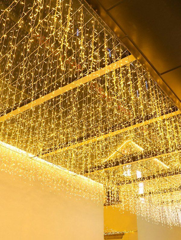 

EU Plug Waterproof Decorative LED String Lights, White