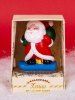 Christmas Santa Claus Elk Snowman Shape Decorative Candle -  