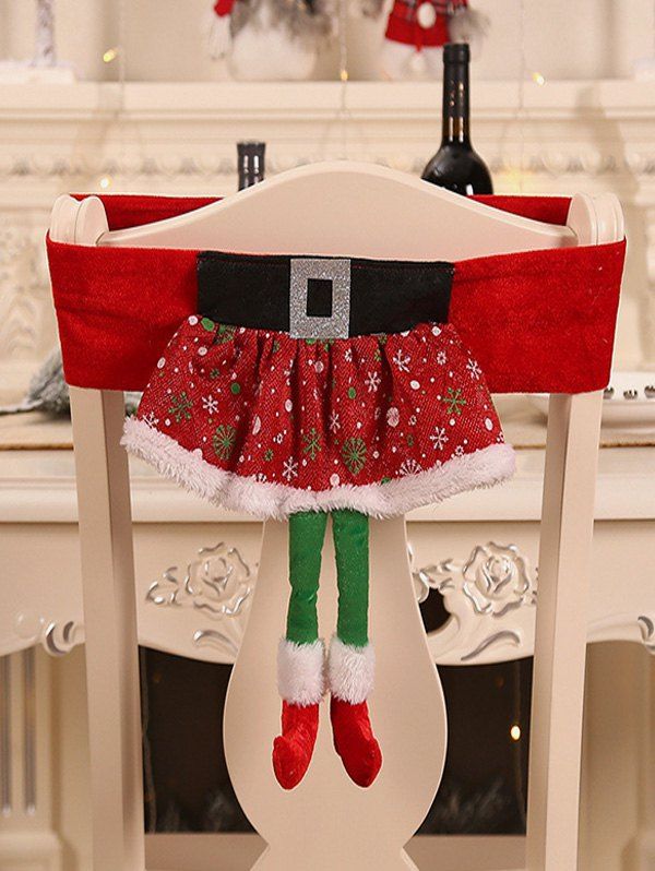 

Christmas Chair Decoration, Multi-a