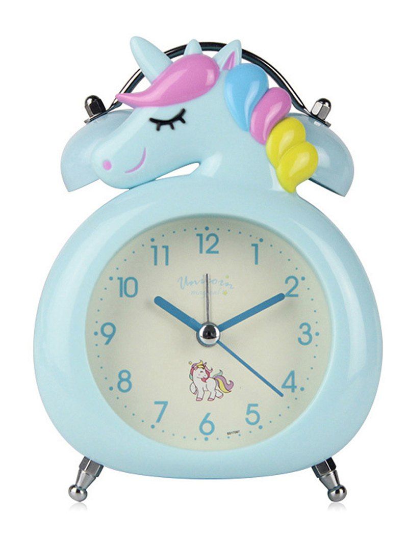 [33 OFF] Unicorn Shaped Alarm Clock Rosegal