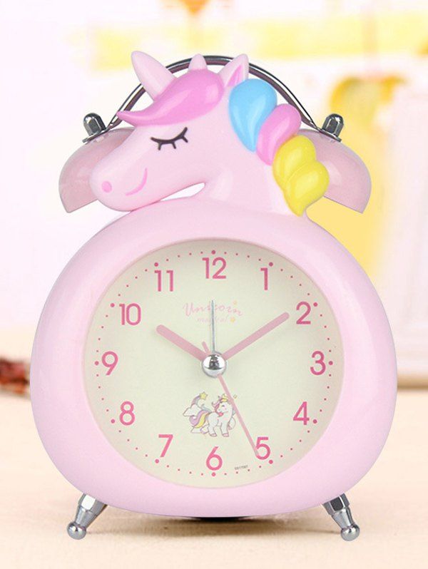 

Unicorn Shaped Alarm Clock, Pig pink