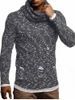 Ripped Decorated Casual Pullover Sweater -  