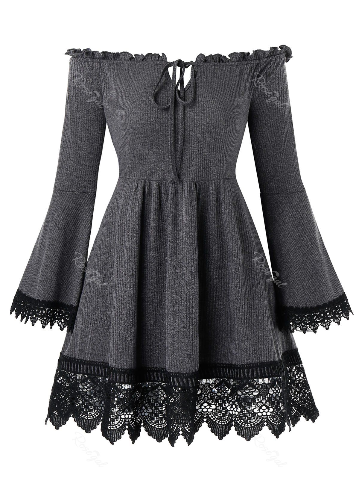 Plus Size Off Shoulder T-Shirt, Black